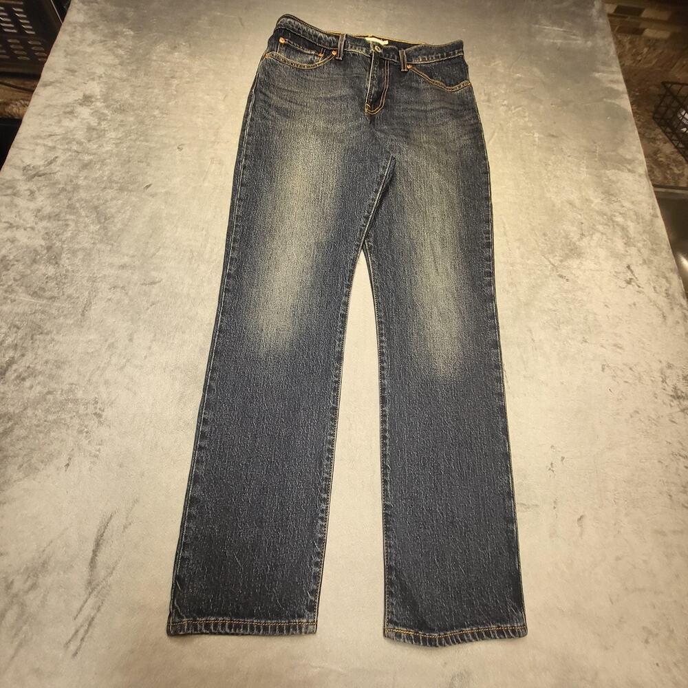Levis Jeans Womens 30 Blue High Rise Wedgie Slim Medium Wash Stretch 5-Pocket
